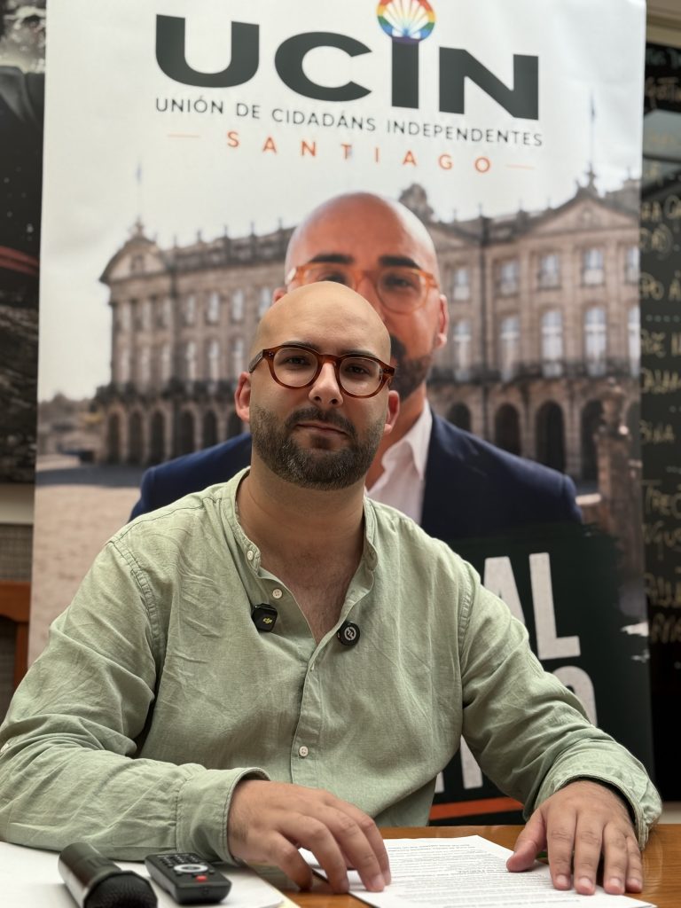 Diego Adrián Mallo presenta a súa candidatura á Alcaldía de Santiago por UCIN para 2027