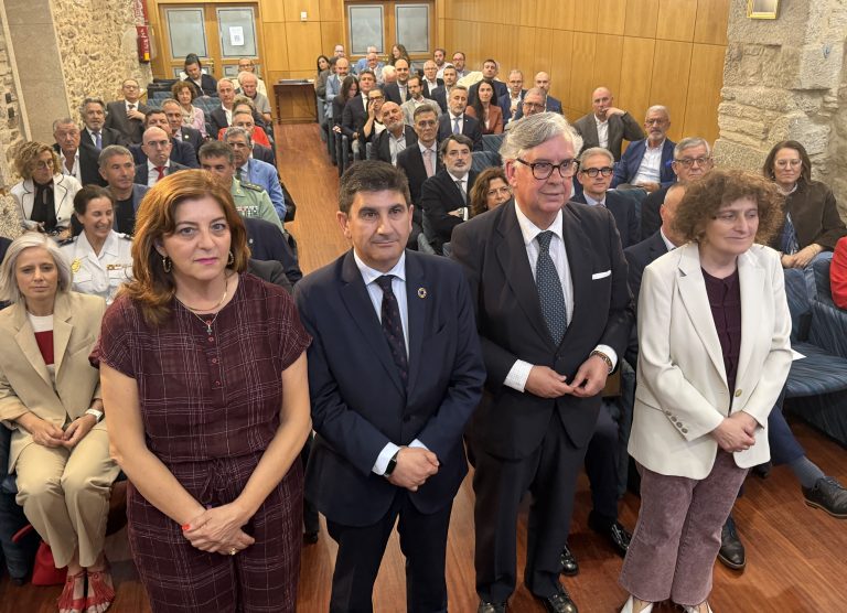 Goretti Sanmartín e Pedro Blanco apelan á colaboración co empresariado galego na asemblea da CEG