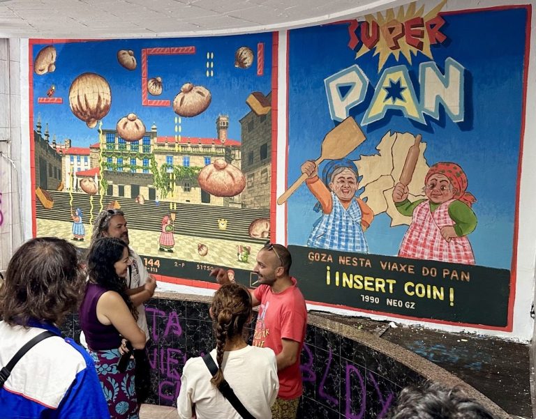 Novo “museo da arte urbana” nunhas galerías comerciais de Santiago