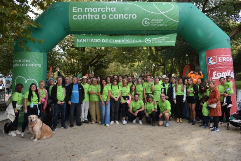 A Asociación Contra o Cancro abre as inscricións para a quinta ‘En Marcha Contra o Cancro’ de Santiago