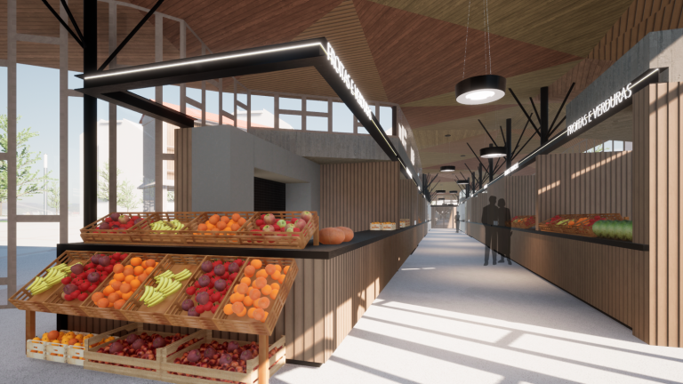 Ames licita por case 3,3 millóns a construción do mercado municipal de Bertamiráns